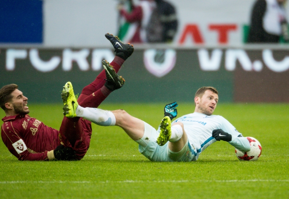 РОСГОССТРАХ-Чемпионат России 2016/17, 21-й тур, «Рубин» — «Зенит»