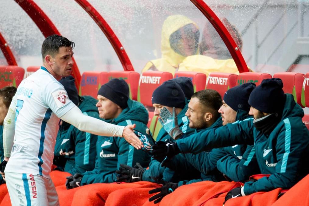 РОСГОССТРАХ-Чемпионат России 2016/17, 21-й тур, «Рубин» — «Зенит»