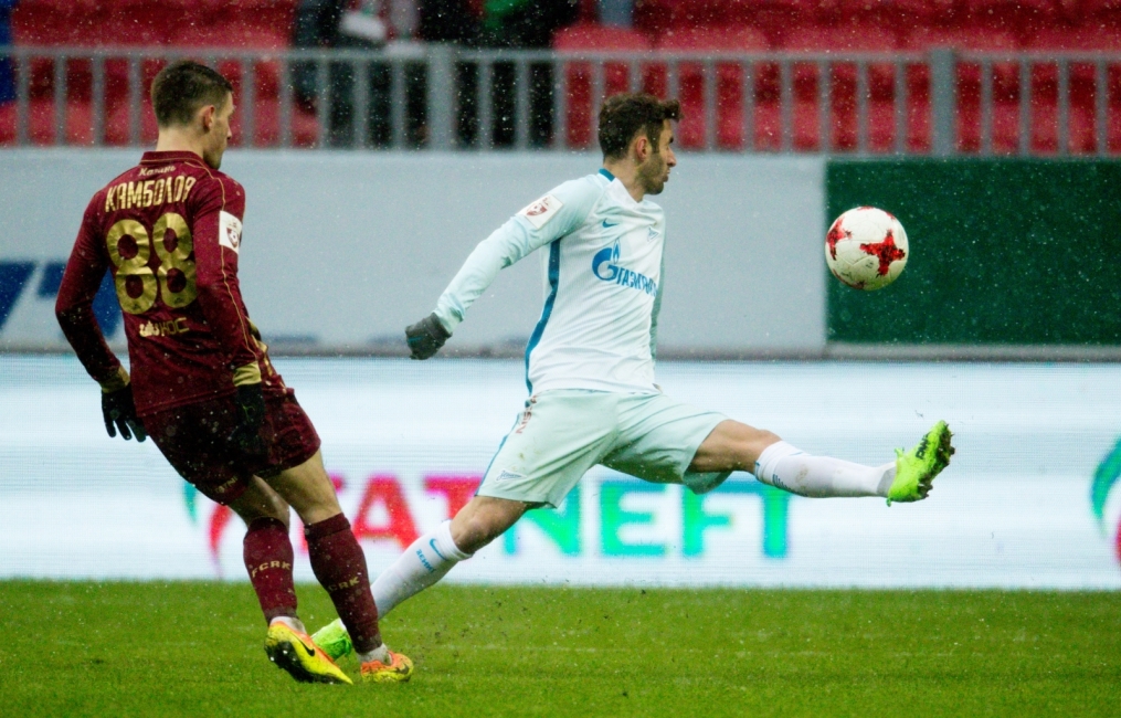 РОСГОССТРАХ-Чемпионат России 2016/17, 21-й тур, «Рубин» — «Зенит»