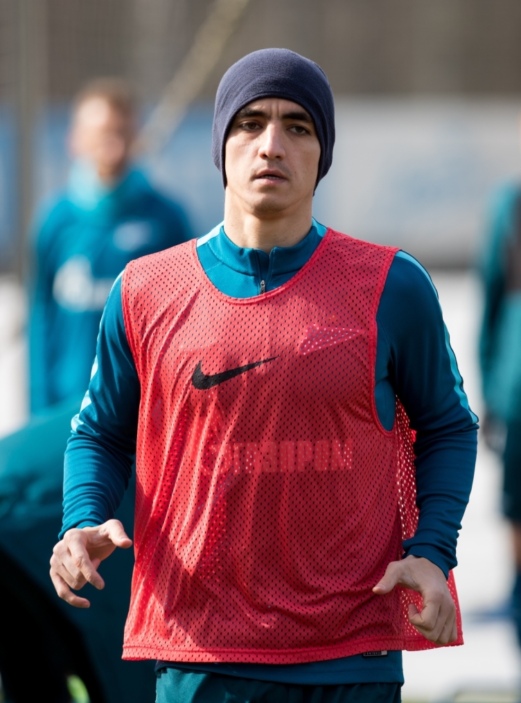 Открытая тренировка «Зенита» перед матчем с «Анжи»