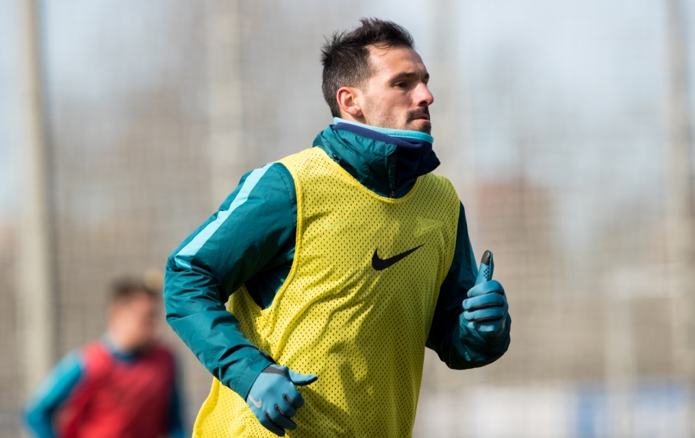 Открытая тренировка «Зенита» перед матчем с «Анжи»