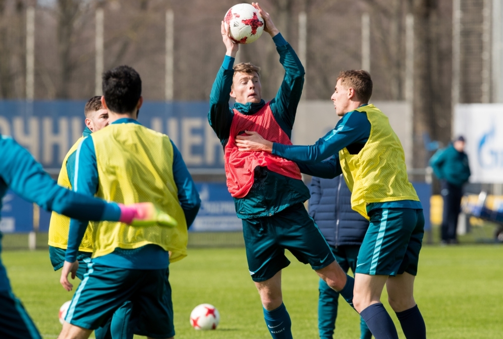 Открытая тренировка «Зенита» перед матчем с «Анжи»