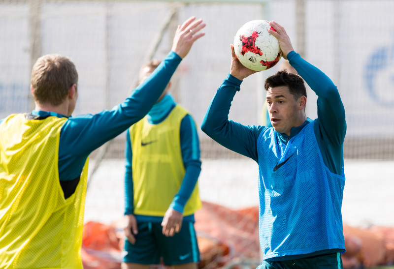 Открытая тренировка «Зенита» перед матчем с «Анжи»