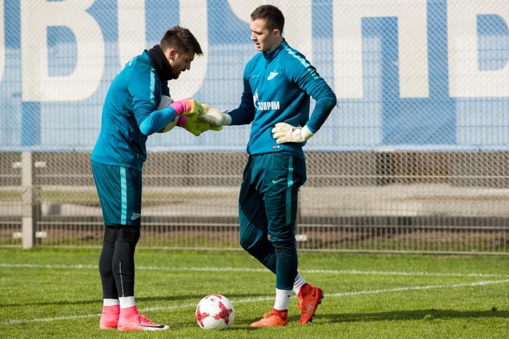 Открытая тренировка «Зенита» перед матчем с «Анжи»