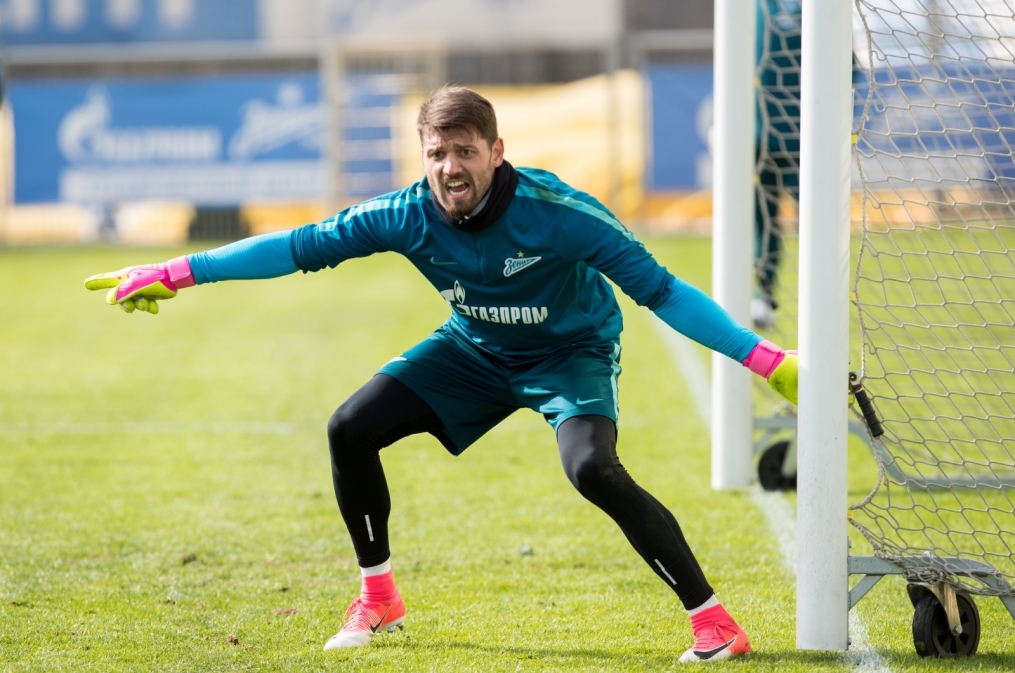 Открытая тренировка «Зенита» перед матчем с «Анжи»