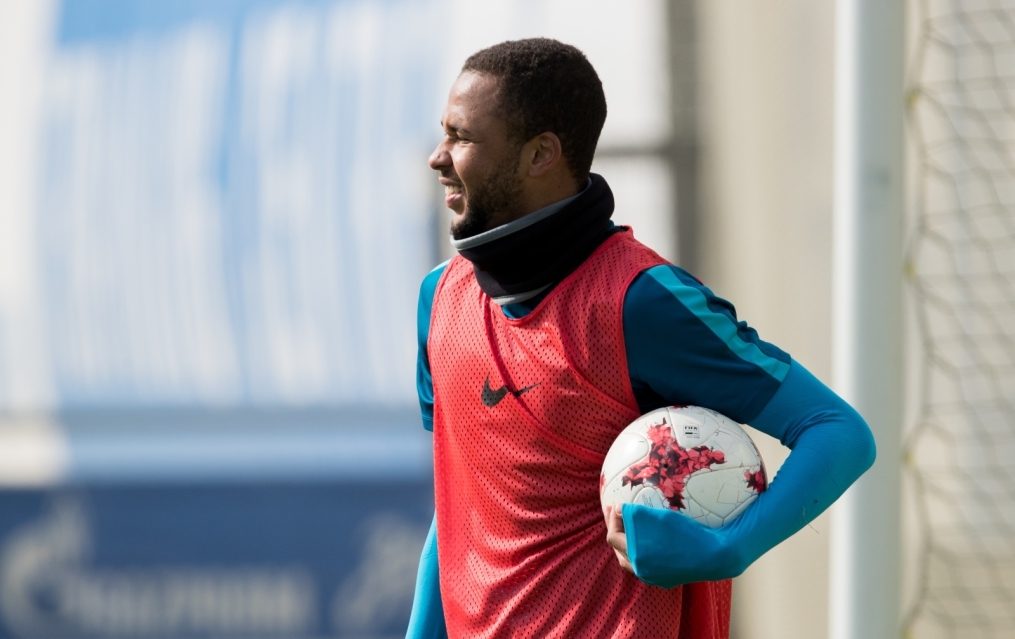 Открытая тренировка «Зенита» перед матчем с «Анжи»