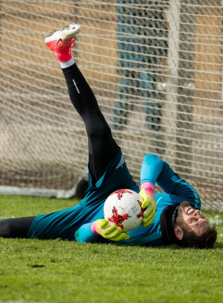 Открытая тренировка «Зенита» перед матчем с «Анжи»