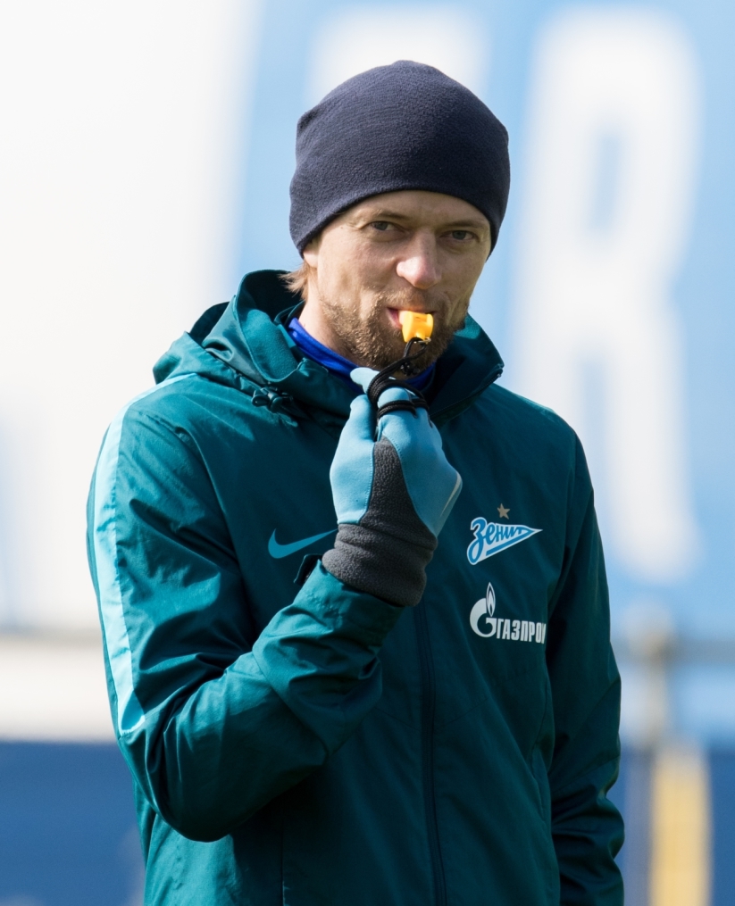 Открытая тренировка «Зенита» перед матчем с «Анжи»