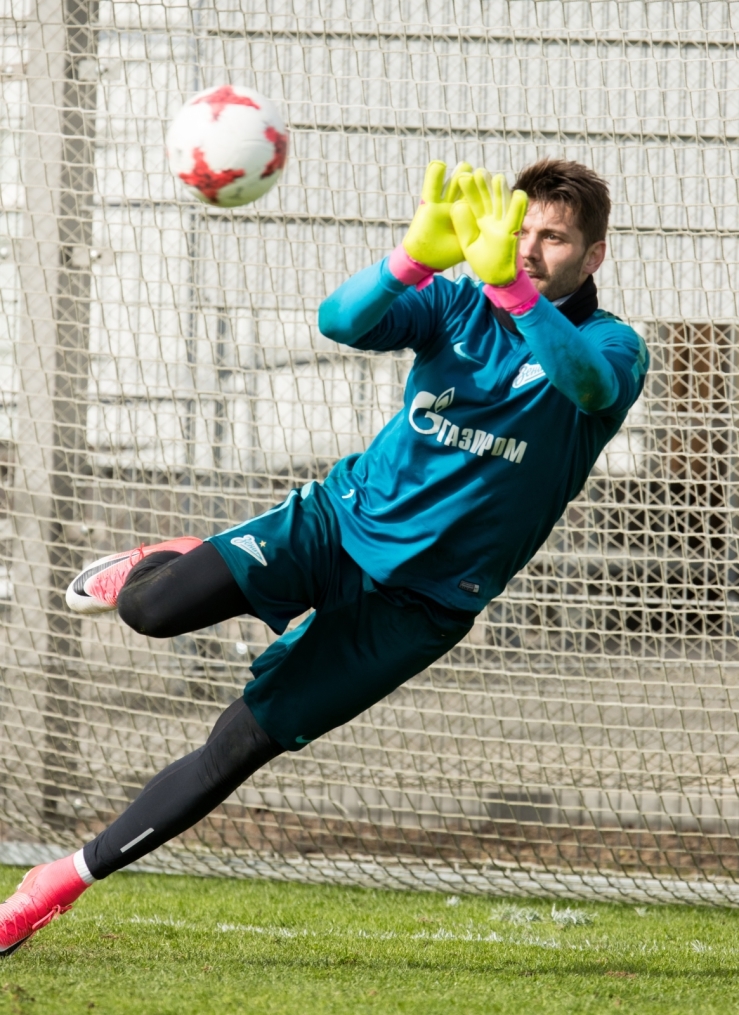 Открытая тренировка «Зенита» перед матчем с «Анжи»