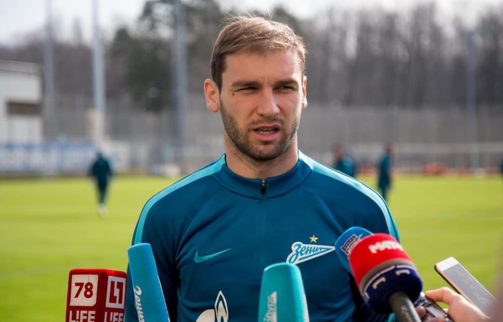 Открытая тренировка «Зенита» перед матчем с «Анжи»