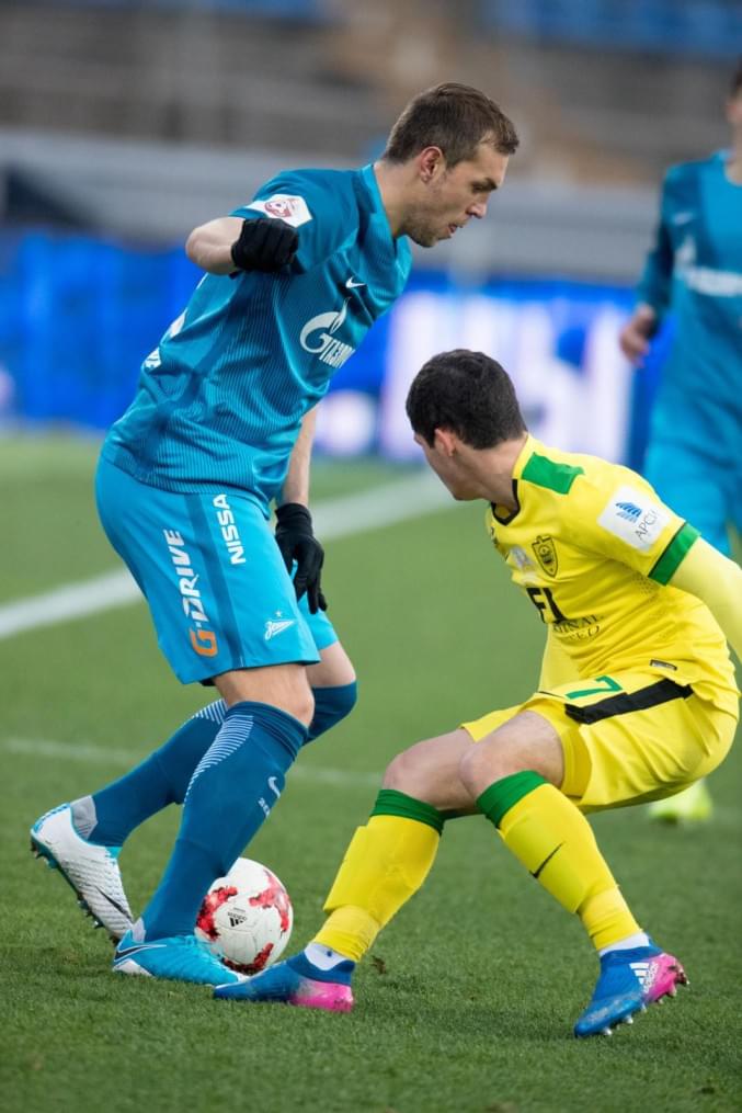 РОСГОССТРАХ-Чемпионат России 2016/17, 22-й тур, «Зенит» — «Анжи»