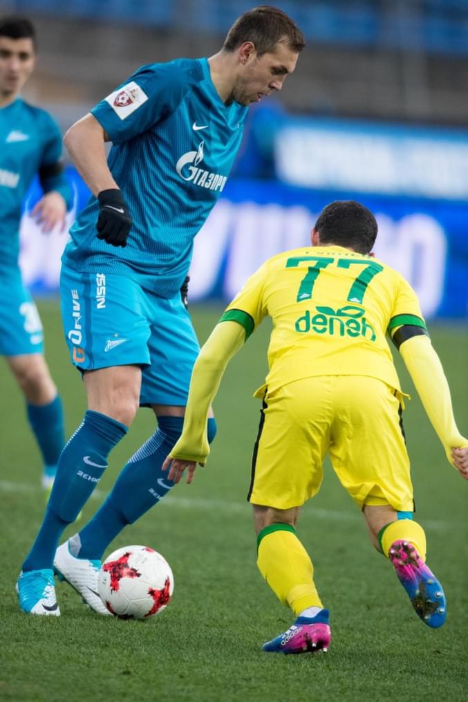 РОСГОССТРАХ-Чемпионат России 2016/17, 22-й тур, «Зенит» — «Анжи»