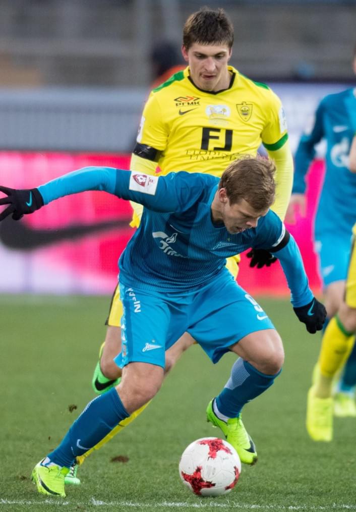 РОСГОССТРАХ-Чемпионат России 2016/17, 22-й тур, «Зенит» — «Анжи»