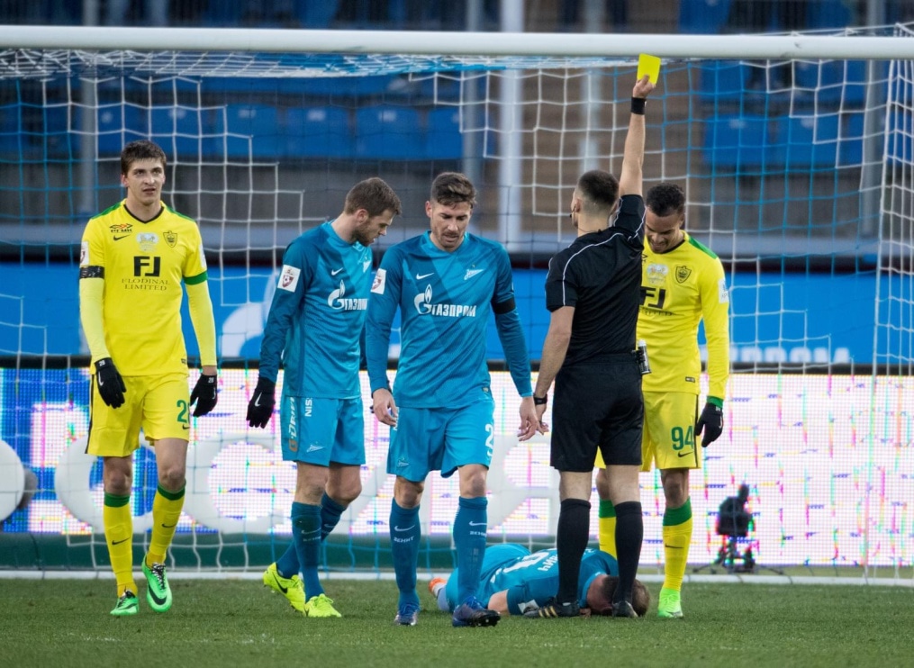 РОСГОССТРАХ-Чемпионат России 2016/17, 22-й тур, «Зенит» — «Анжи»