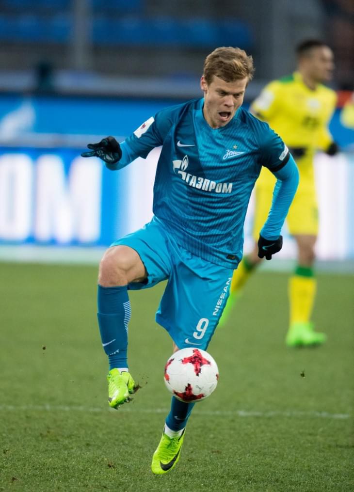 РОСГОССТРАХ-Чемпионат России 2016/17, 22-й тур, «Зенит» — «Анжи»