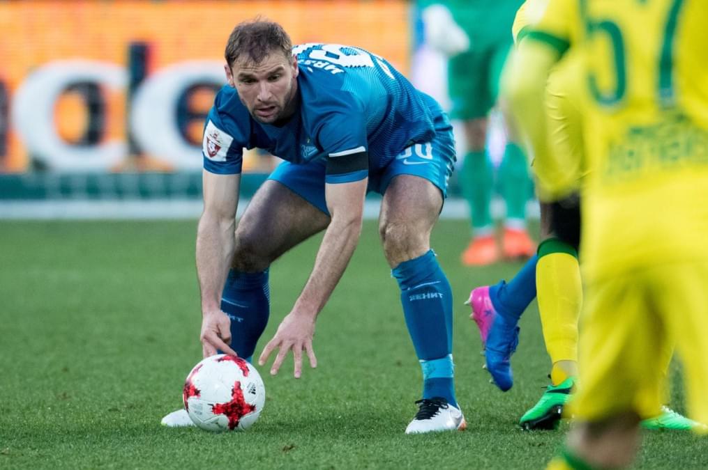 РОСГОССТРАХ-Чемпионат России 2016/17, 22-й тур, «Зенит» — «Анжи»