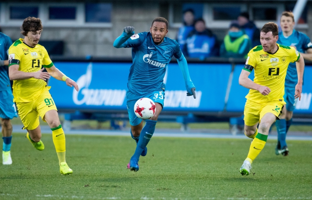 РОСГОССТРАХ-Чемпионат России 2016/17, 22-й тур, «Зенит» — «Анжи»