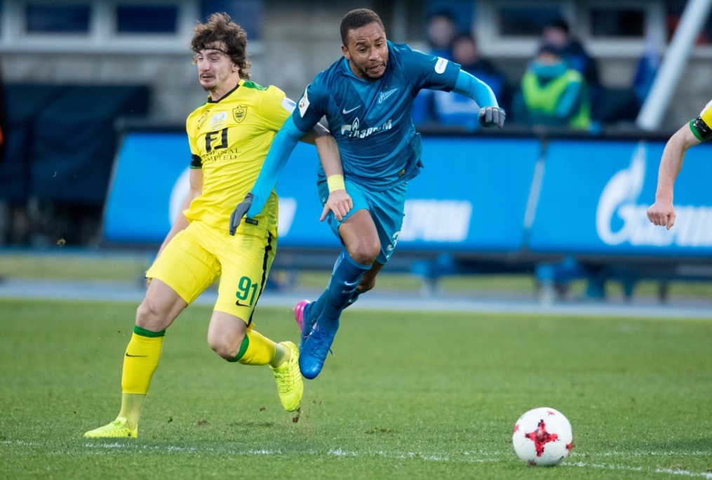 РОСГОССТРАХ-Чемпионат России 2016/17, 22-й тур, «Зенит» — «Анжи»