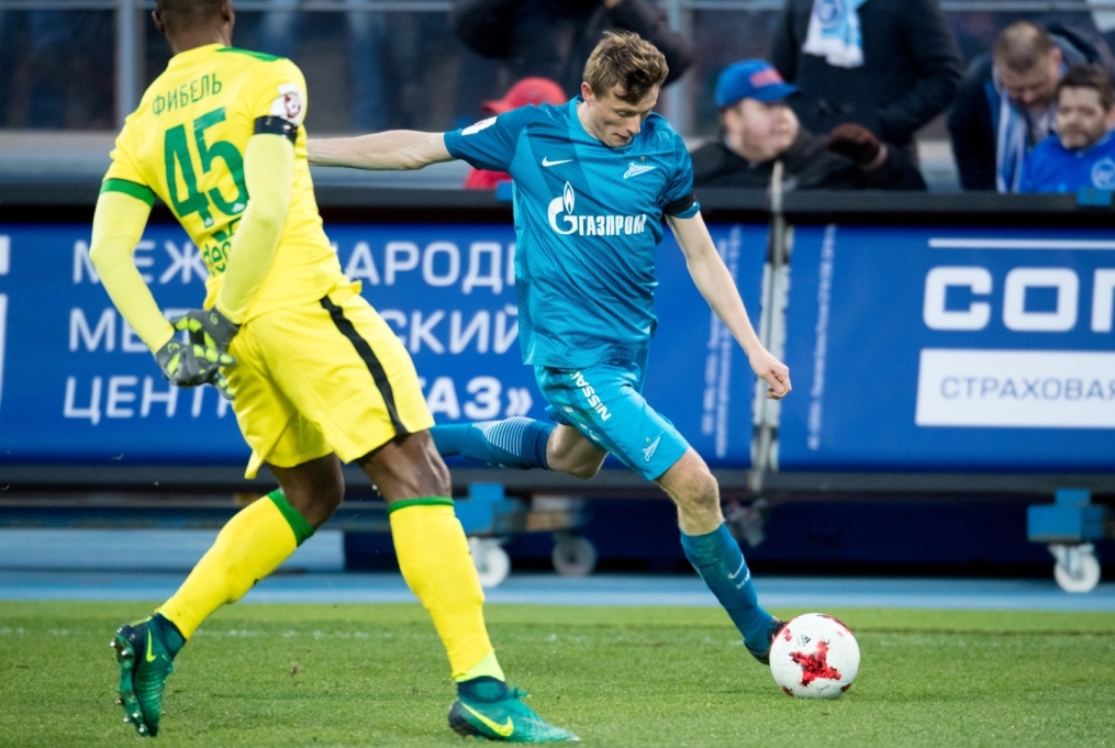 РОСГОССТРАХ-Чемпионат России 2016/17, 22-й тур, «Зенит» — «Анжи»