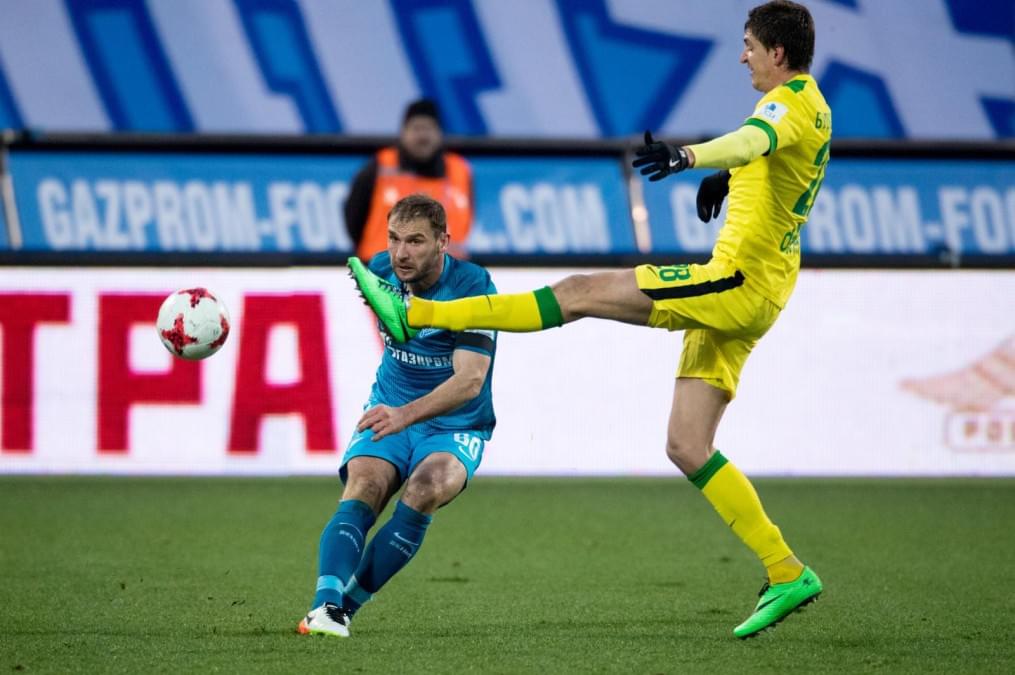 РОСГОССТРАХ-Чемпионат России 2016/17, 22-й тур, «Зенит» — «Анжи»