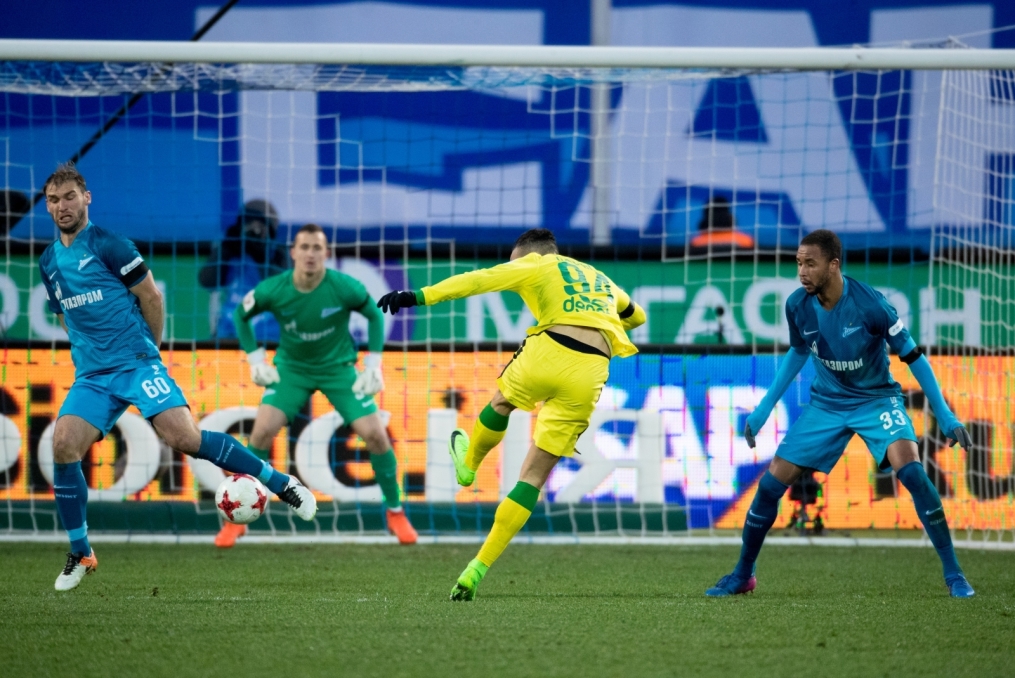 РОСГОССТРАХ-Чемпионат России 2016/17, 22-й тур, «Зенит» — «Анжи»