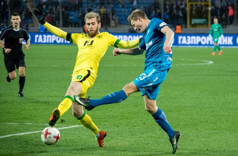 РОСГОССТРАХ-Чемпионат России 2016/17, 22-й тур, «Зенит» — «Анжи»