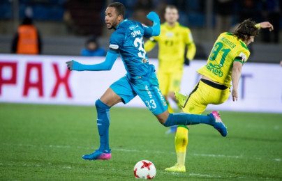 РОСГОССТРАХ-Чемпионат России 2016/17, 22-й тур, «Зенит» — «Анжи»