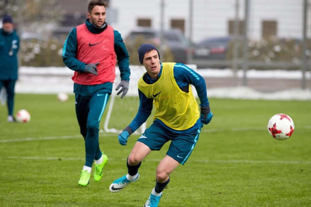Открытая тренировка «Зенита» перед матчем со «Спартаком»