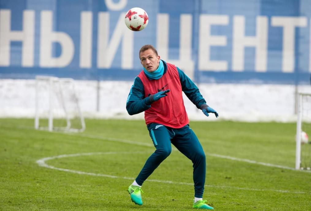 Открытая тренировка «Зенита» перед матчем со «Спартаком»