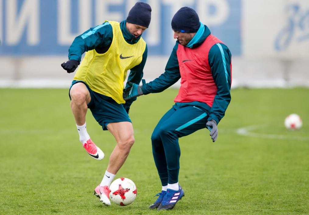 Открытая тренировка «Зенита» перед матчем со «Спартаком»