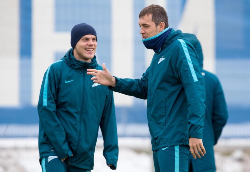 Открытая тренировка «Зенита» перед матчем со «Спартаком»