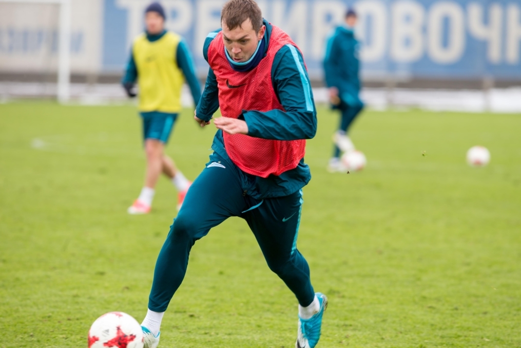 Открытая тренировка «Зенита» перед матчем со «Спартаком»