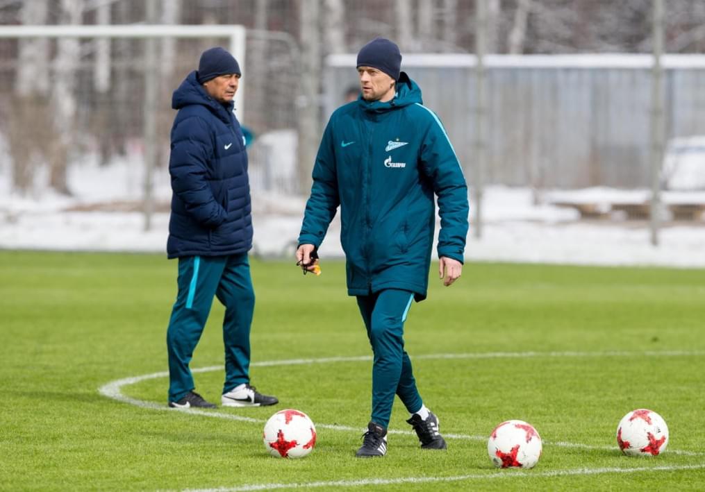 Открытая тренировка «Зенита» перед матчем со «Спартаком»