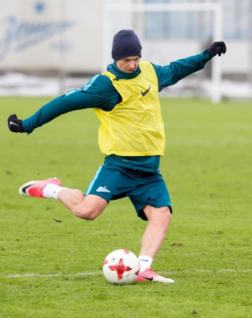 Открытая тренировка «Зенита» перед матчем со «Спартаком»