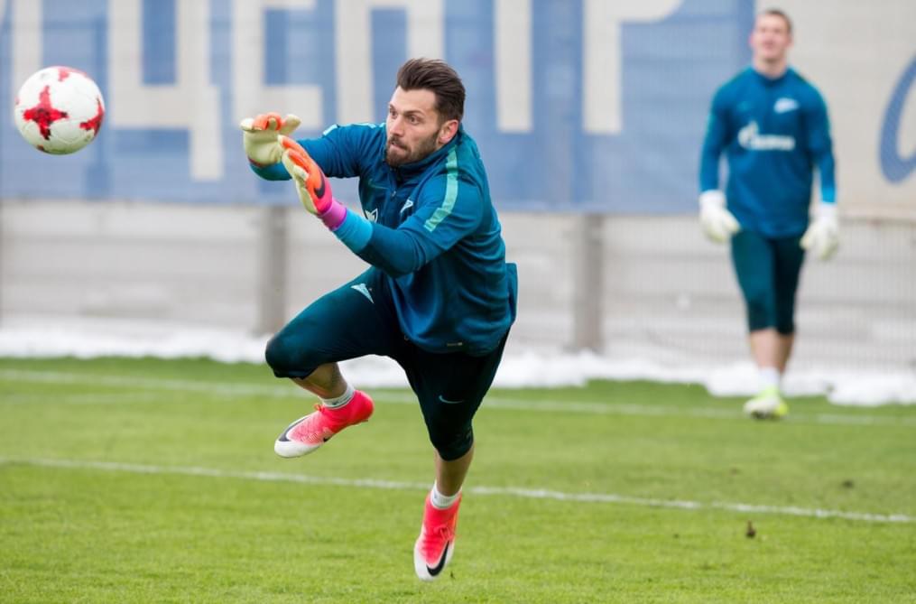 Открытая тренировка «Зенита» перед матчем со «Спартаком»