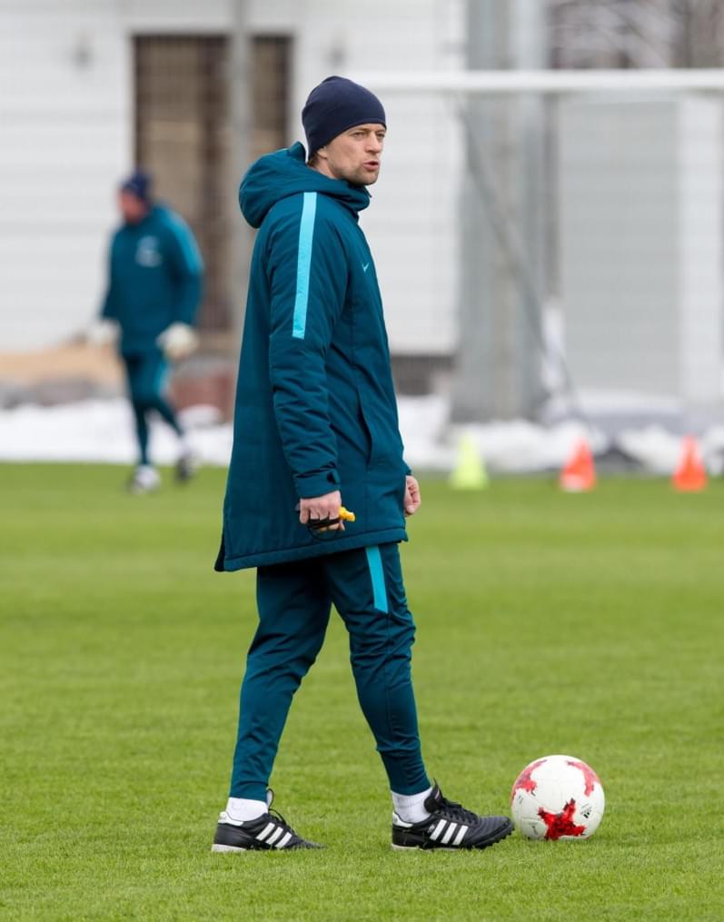 Открытая тренировка «Зенита» перед матчем со «Спартаком»