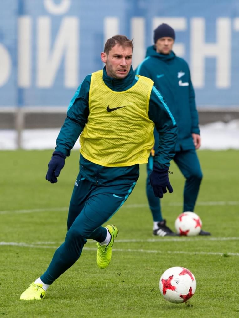 Открытая тренировка «Зенита» перед матчем со «Спартаком»