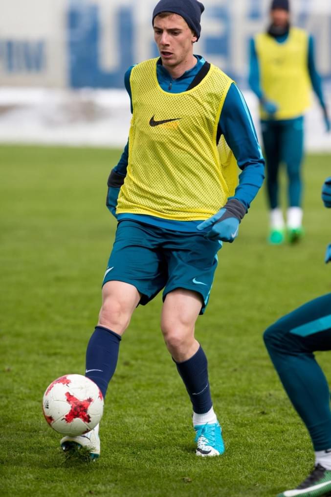 Открытая тренировка «Зенита» перед матчем со «Спартаком»