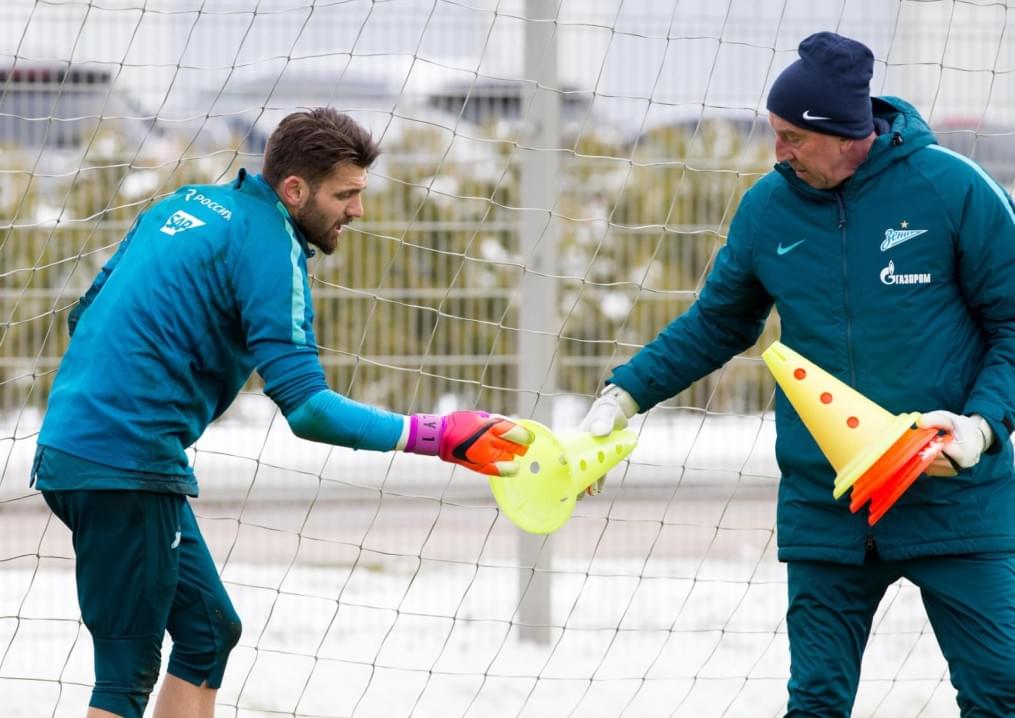 Открытая тренировка «Зенита» перед матчем со «Спартаком»