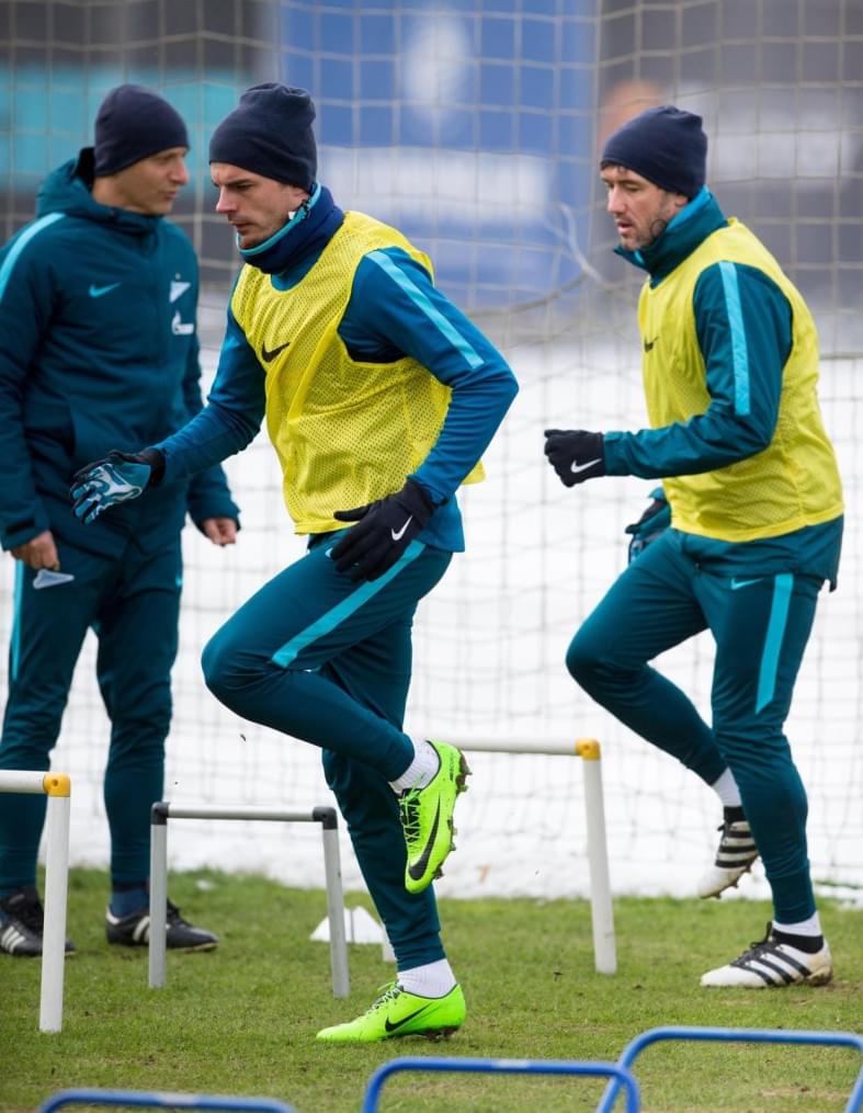 Открытая тренировка «Зенита» перед матчем со «Спартаком»