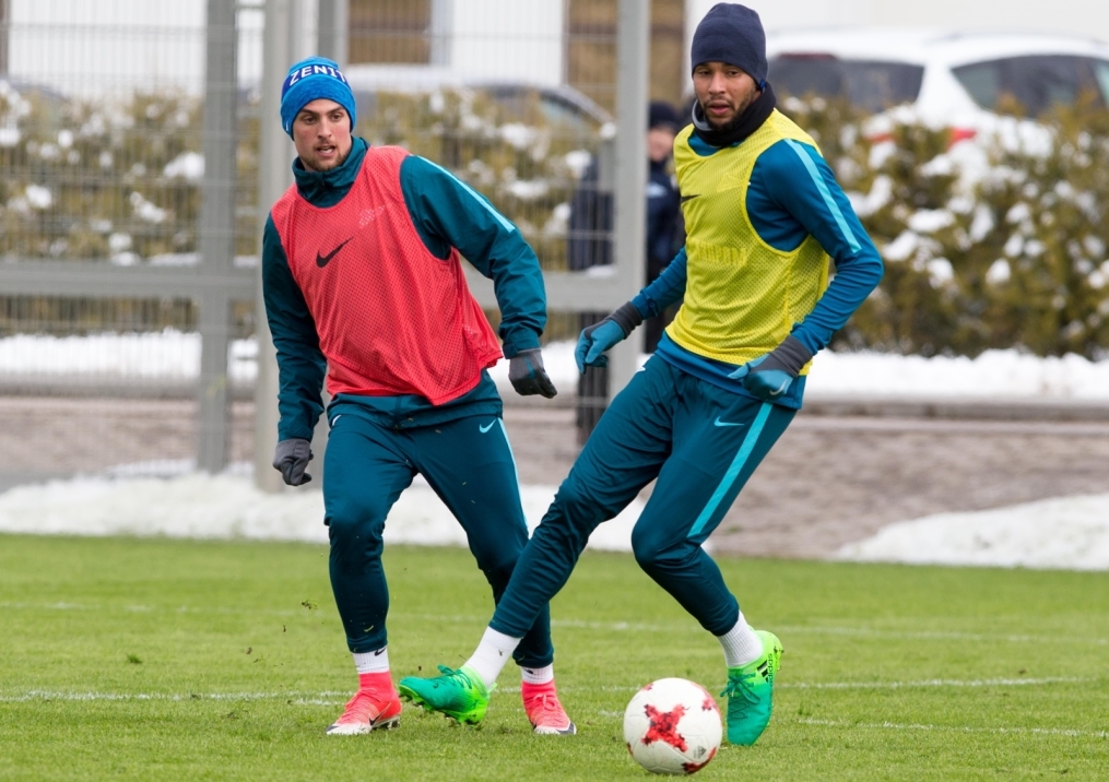 Открытая тренировка «Зенита» перед матчем со «Спартаком»