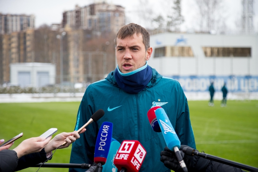 Открытая тренировка «Зенита» перед матчем со «Спартаком»