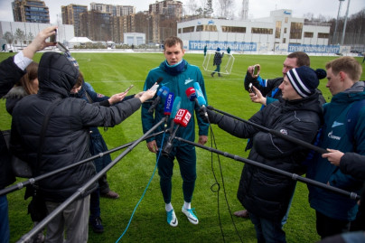 Открытая тренировка «Зенита» перед матчем со «Спартаком»