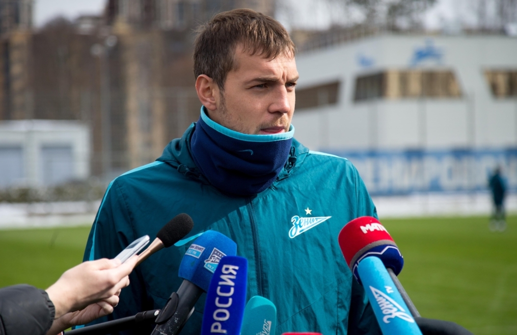 Открытая тренировка «Зенита» перед матчем со «Спартаком»