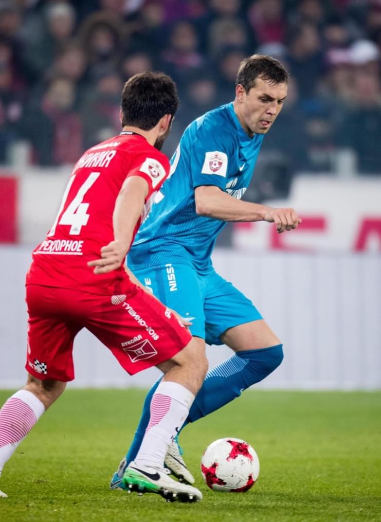 РОСГОССТРАХ-Чемпионат России 2016/17, 23-й тур, «Спартак» — «Зенит»