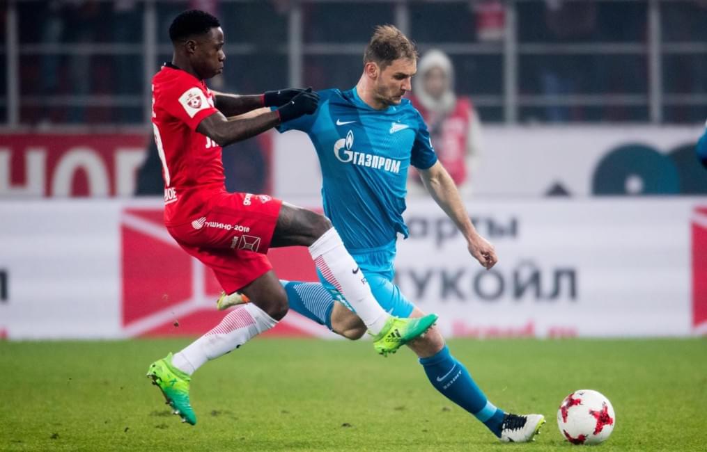 РОСГОССТРАХ-Чемпионат России 2016/17, 23-й тур, «Спартак» — «Зенит»