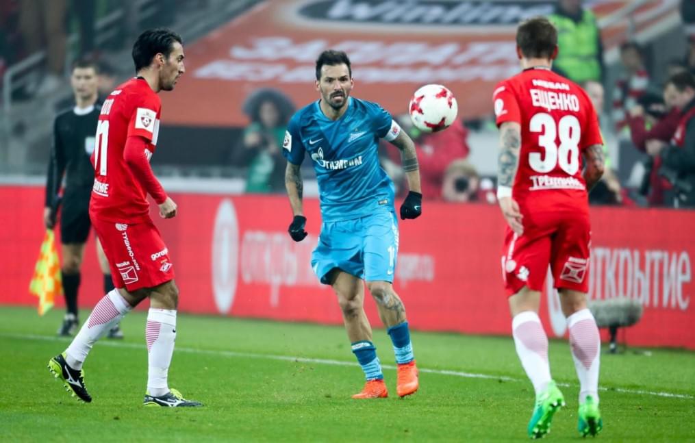 РОСГОССТРАХ-Чемпионат России 2016/17, 23-й тур, «Спартак» — «Зенит»