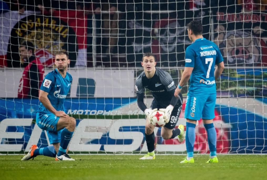 РОСГОССТРАХ-Чемпионат России 2016/17, 23-й тур, «Спартак» — «Зенит»