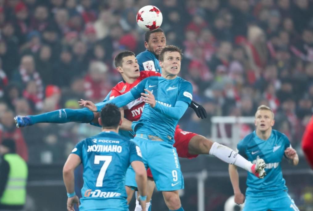 РОСГОССТРАХ-Чемпионат России 2016/17, 23-й тур, «Спартак» — «Зенит»