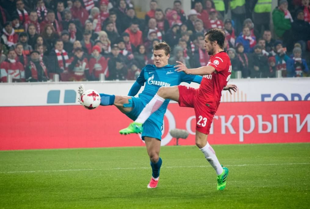 РОСГОССТРАХ-Чемпионат России 2016/17, 23-й тур, «Спартак» — «Зенит»